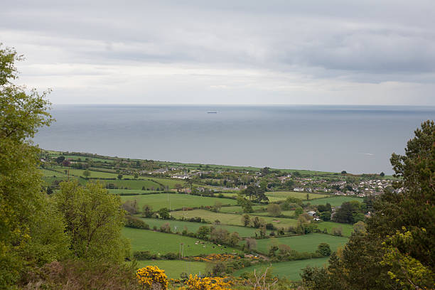 istock View on Greystones from Kindlestown wood 476494078