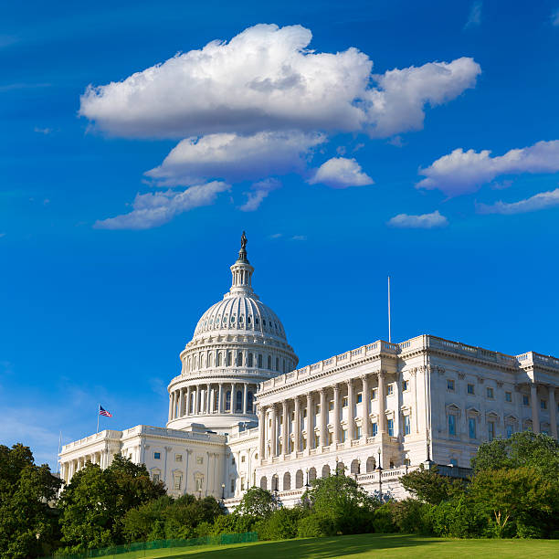 istock Capitol building Washington DC sunlight day US 476494250