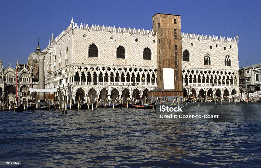 Palacio ducal en Venecia - Foto de stock de Azul libre de derechos