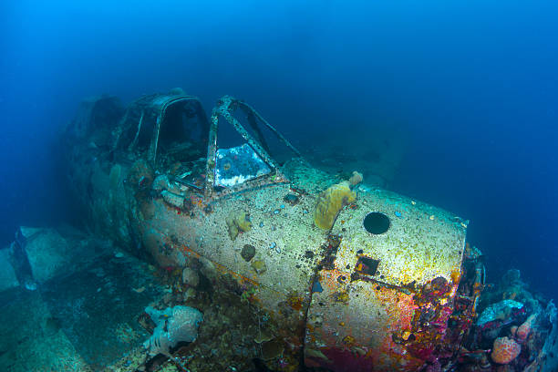 istock II World war Seaplane wreck 476495478
