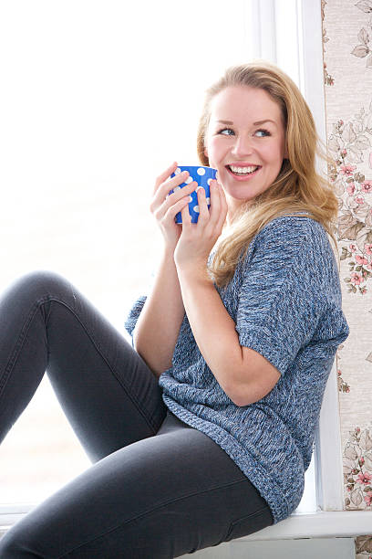 istock Enjoying a cup of tea at home 476496141