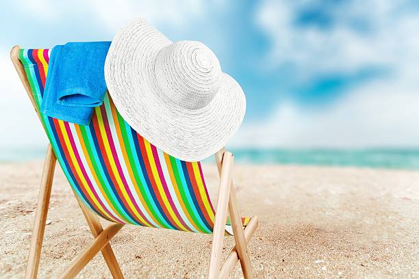 istock Beach, lounger, chair 476499360