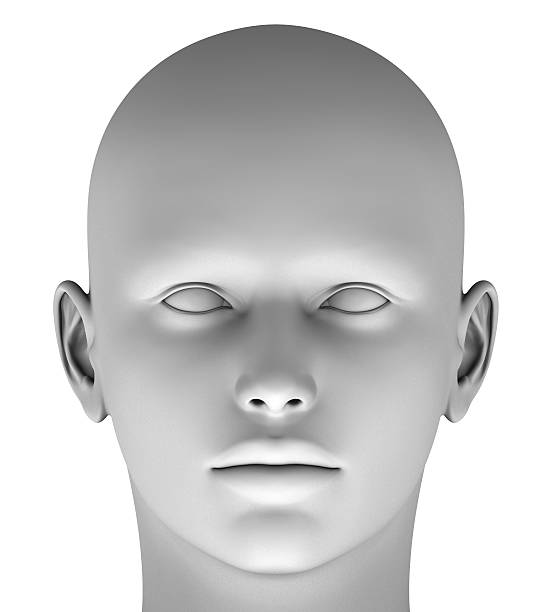 istock 3d head isolated on white background hires ray traced 476499366