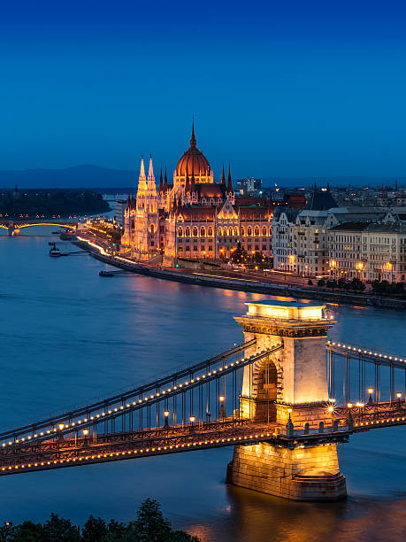 istock Budapest Chain Bridge and the Hungarian Parliament 476499620