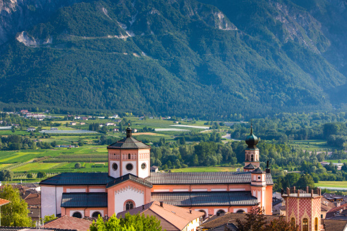 Pfarrkirche des Erlösers, Church of the Holy Redeemer, Levico Terme, Trentino, Italy