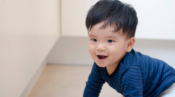 istock Asian Baby Boy crawling 476506534