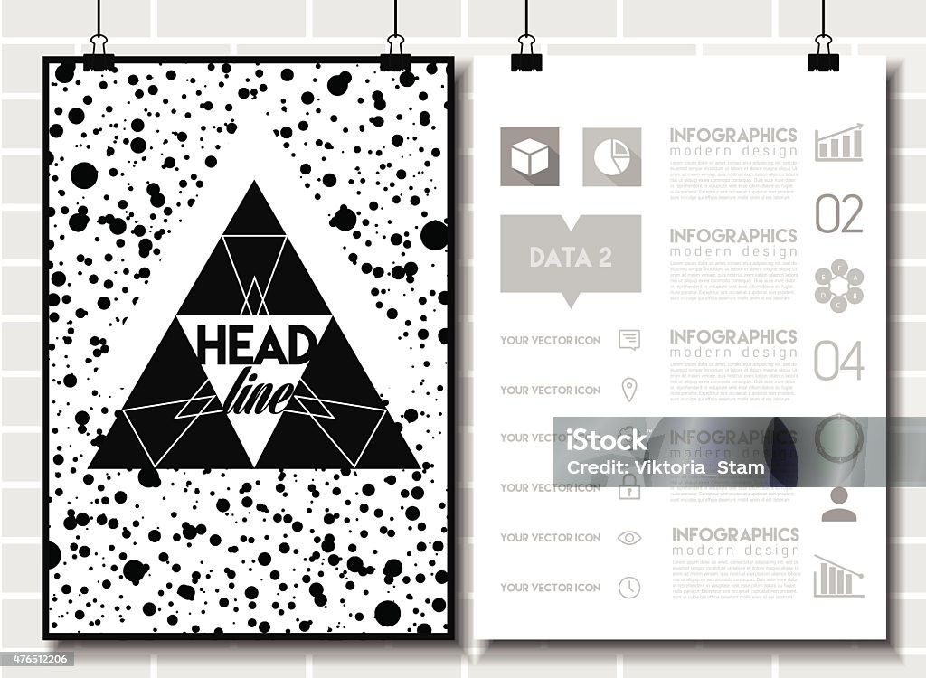 Infographic Background Pattern Infographic Vector Illustration With Abstract Geometric Pattern ...
