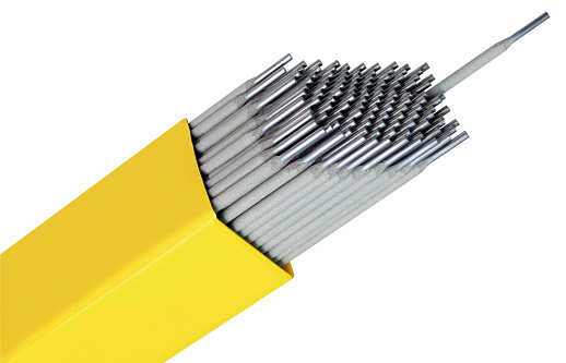 Welding Rods Isolated with Clipping Path