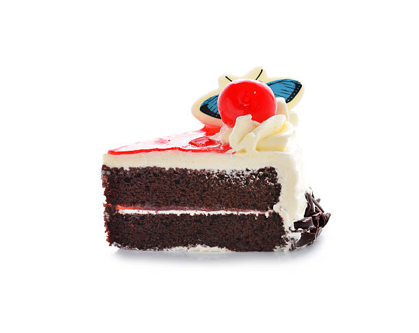 istock chocolate cake with chocolate cream decoration 476516078