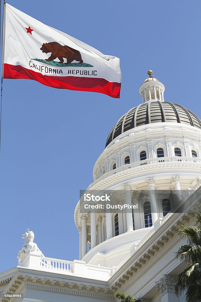 State Capitol von Kalifornien - Lizenzfrei Kalifornien Stock-Foto