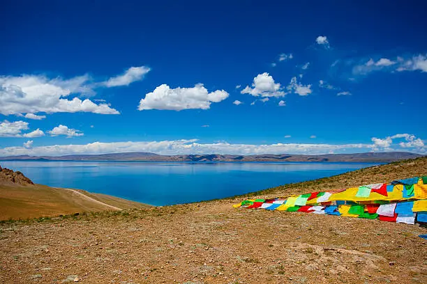 Tibetan plateau lakes