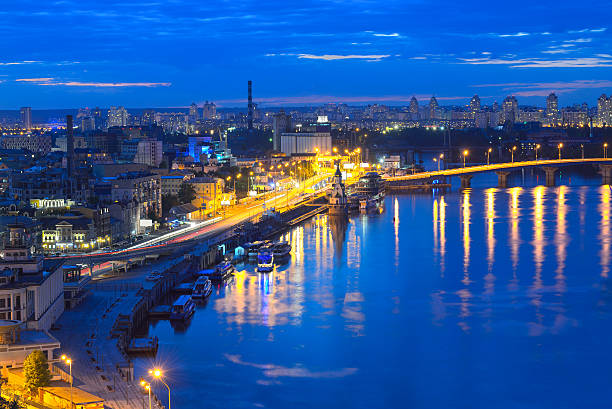 istock Night panorama of Kiev 476519736
