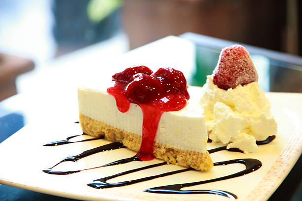 istock Stock Photo - Crape cake with strawberry sauce 476524414