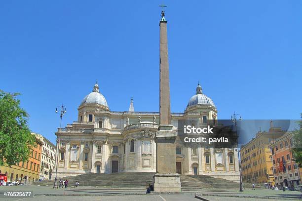 Basilika Di Smaria Maggiore Stockfoto und mehr Bilder von Alt - Alt, Ansicht aus erhöhter Perspektive, Architektur