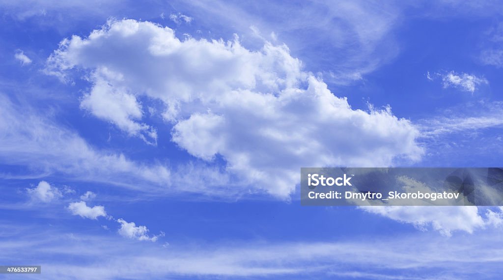 Nuvole di cielo - Foto stock royalty-free di Ambientazione esterna
