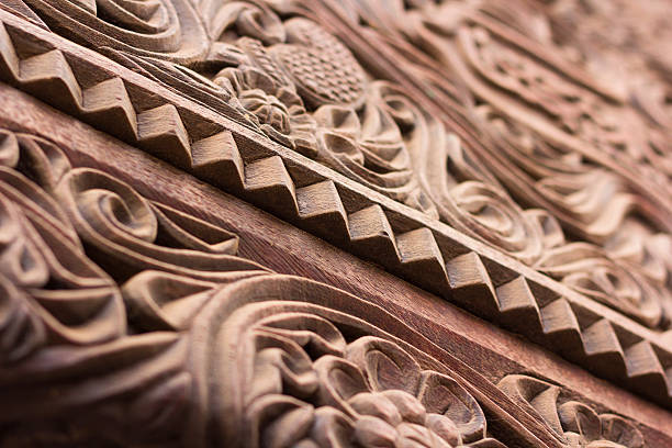 istock Intricate carved wood 476534053