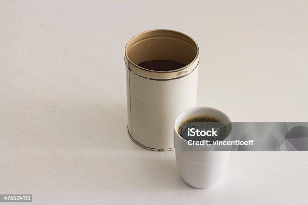 Foto de Bule De Café E Caneca 3 e mais fotos de stock de Aberto - Aberto, Acima, Bebida