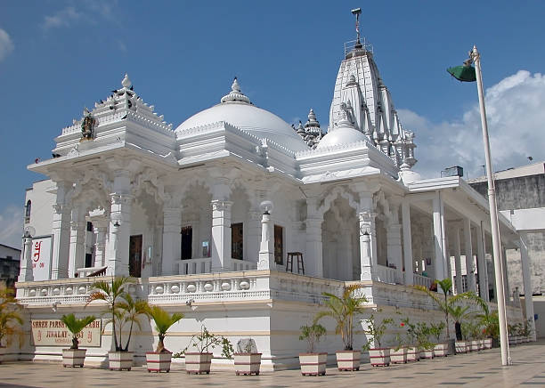 Jain temple stock photo