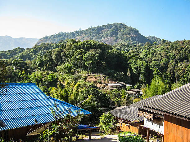 istock Karen village at mountains, Ban Pha Mon in Doi Inthanon 476534365