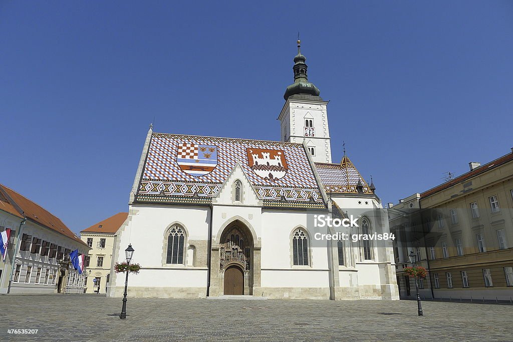 Church of Sts. Machen Sie - Lizenzfrei Brüsseler Oberstadt Stock-Foto