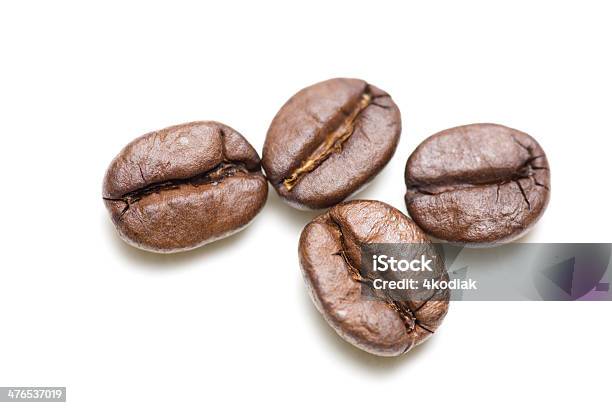 Grão De Café - Fotografias de stock e mais imagens de Assado - Assado, Castanho, Feijão