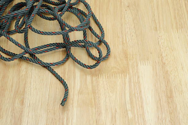 istock Roll of Green Rope 476539784