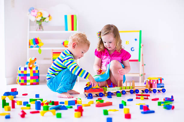 istock Beautiful kids playing at day care 476541814