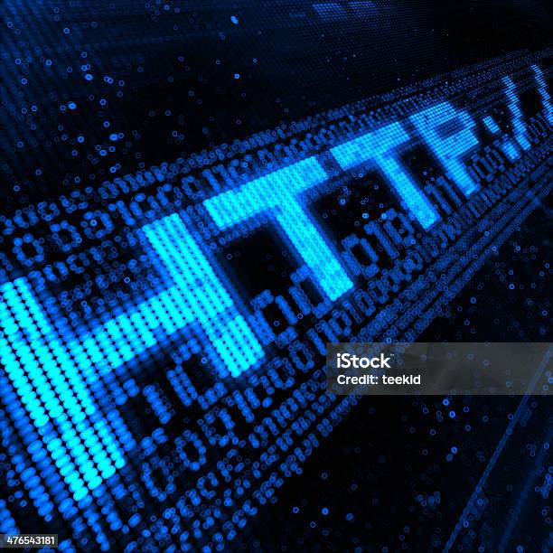 Http - Fotografias de stock e mais imagens de Azul - Azul, Claro, Computação Gráfica