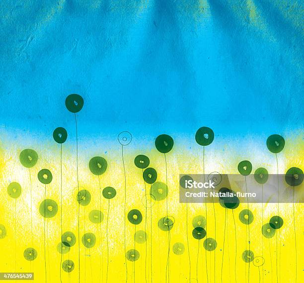 Акварельный Цветы — стоковая векторная графика и другие изображения на тему Абстрактный - Абстрактный, Акварельная живопись, Альбом на память