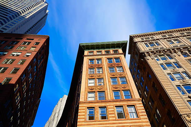 istock Boston in Massachusetts downtown buidings 476545764