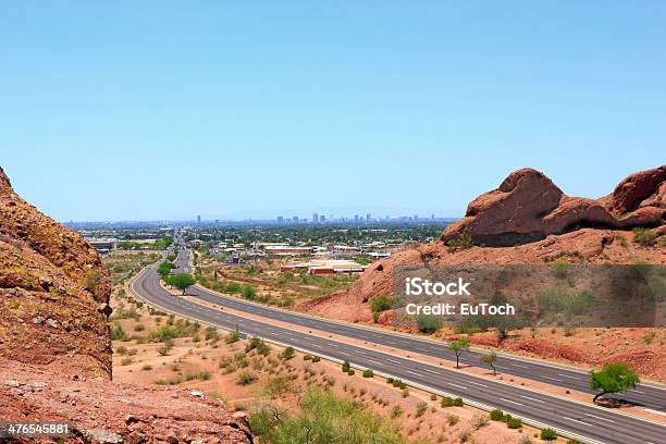 Foto de O Centro Da Cidade De Phoenix Az e mais fotos de stock de Arenito - Arenito, Arizona, Azul