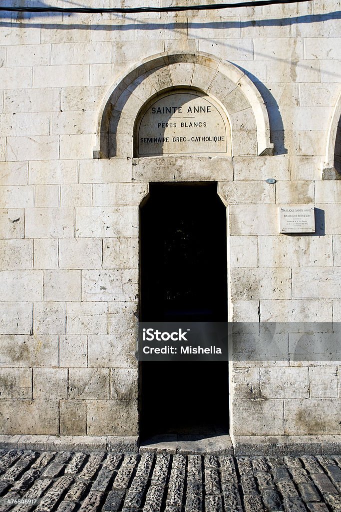 Cidade velha de Jerusalém - Foto de stock de Arco - Característica arquitetônica royalty-free