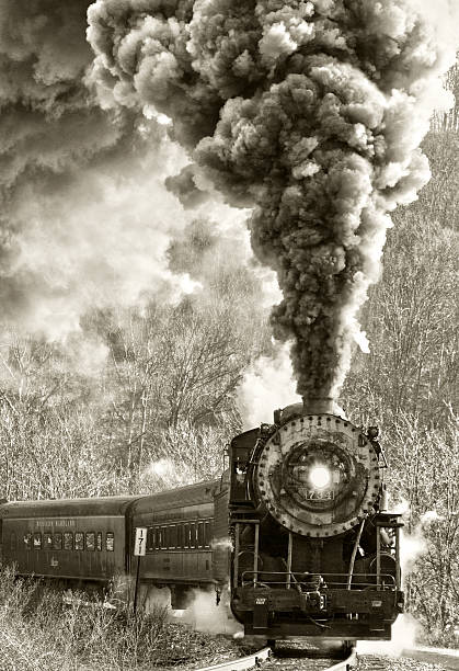 Steam Train stock photo