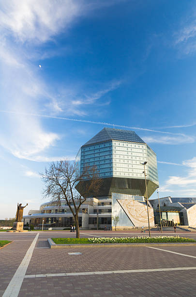 istock The National Library of Belarus 476554156