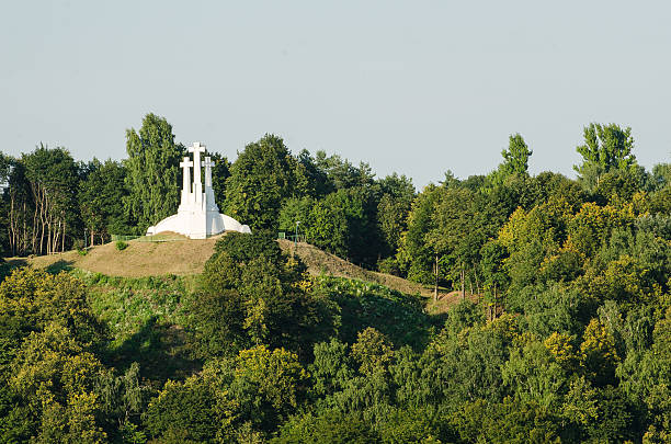 istock Lithuania. Monument of Three Crosses in Vilnius 476554419