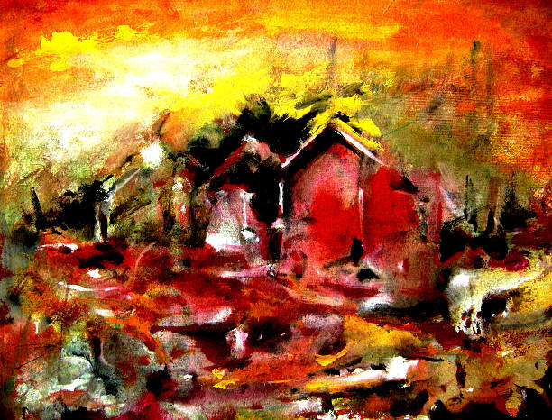 istock Abstract background nature painting 476554507