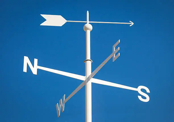 White Weathervane Against a Radiant Blue Sky http://www.tuscanipassion.com/istock/madrid.jpg