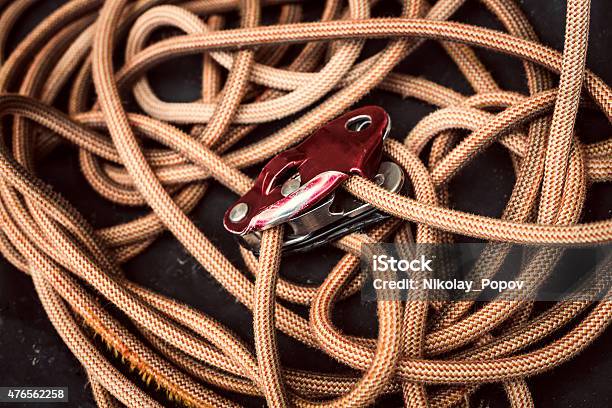 Rope Climbing Stock Photo - Download Image Now - 2015, Adventure, Backgrounds