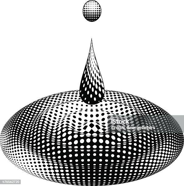 Drip Splash And Ripple Stock Illustration - Download Image Now - Digitally Generated Image, 2015, Abstract