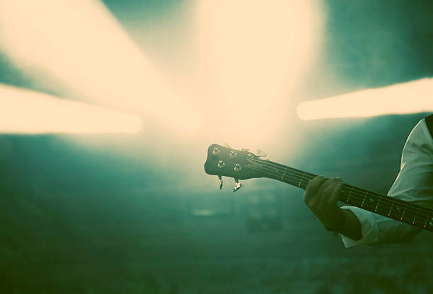 istock Stage lights - retro style photograph 476563798