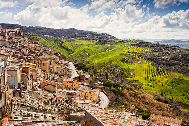 istock View of Leonforte roof 476567568