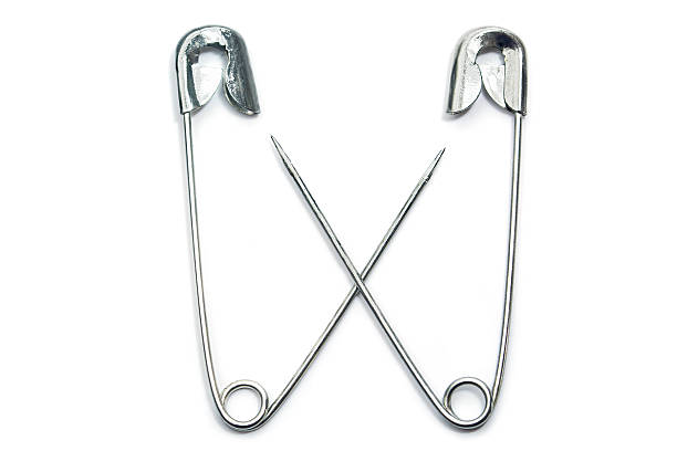 istock two safety pins cross their arms, isolated on white 476567732