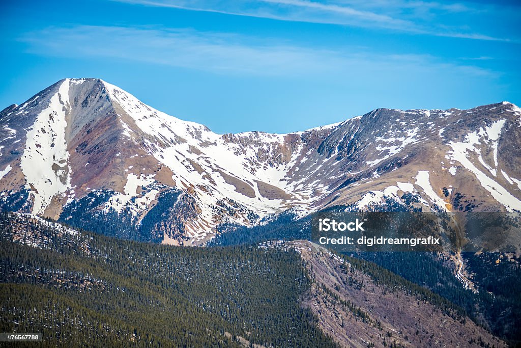 colorado rocky mountains near monarch pass Colorado Stock Photo