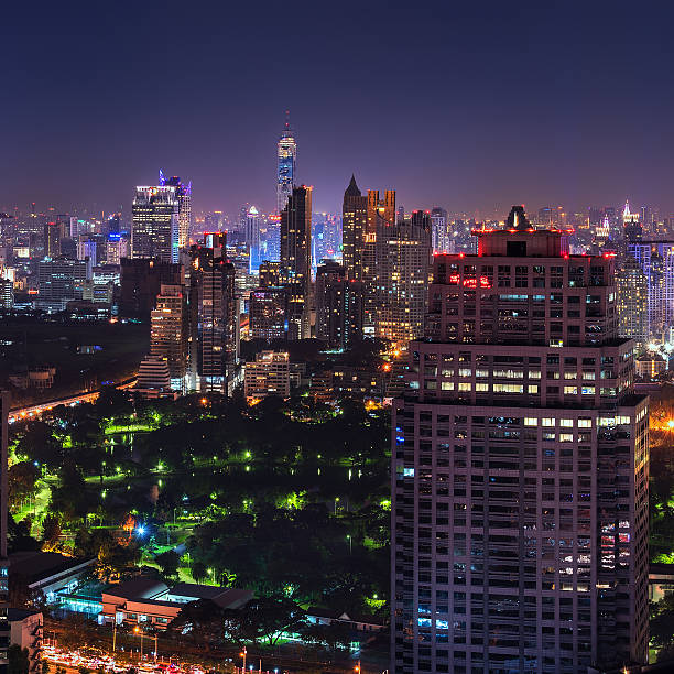 istock Bangkok night skykine 476568692