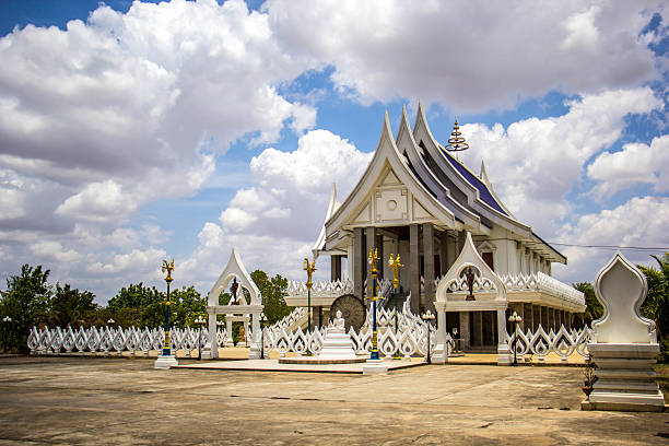 istock Chapel Thailand beautiful white grand. 476572744