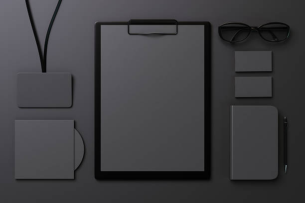istock Black template for branding identity, mock up 476574100