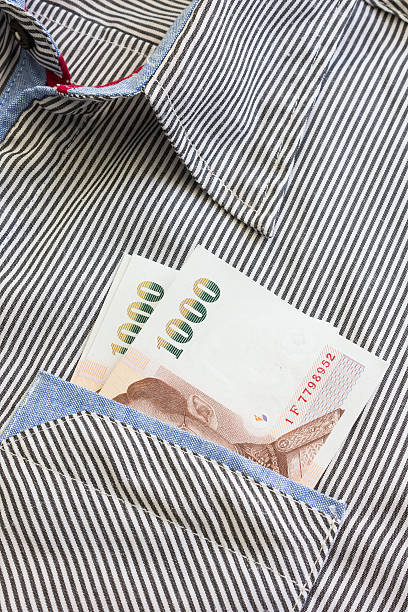 istock Thai money in pocket 476579238