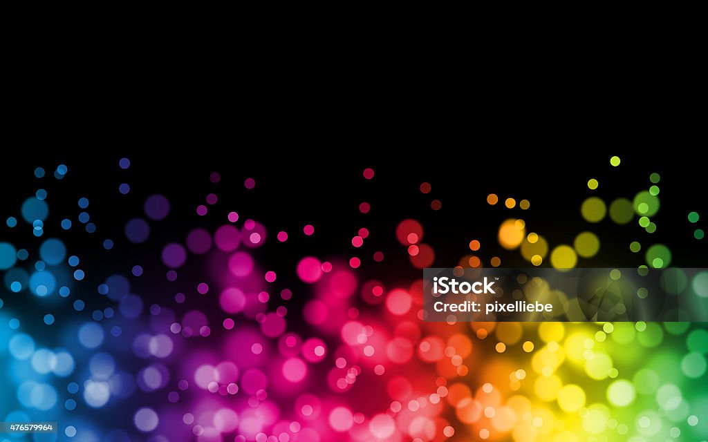 rainbow bokeh background illustration Rainbow Stock Photo