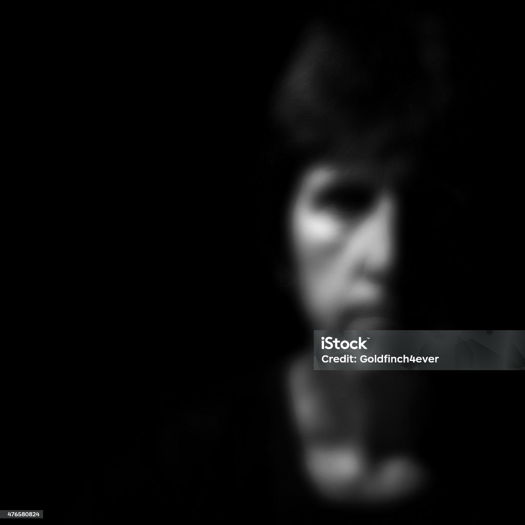 Mờ Ảo Phụ Nữ Ma Quái Phụ Nữ Khuôn Mặt Đen Trắng Đơn Sắc Hình ảnh ...