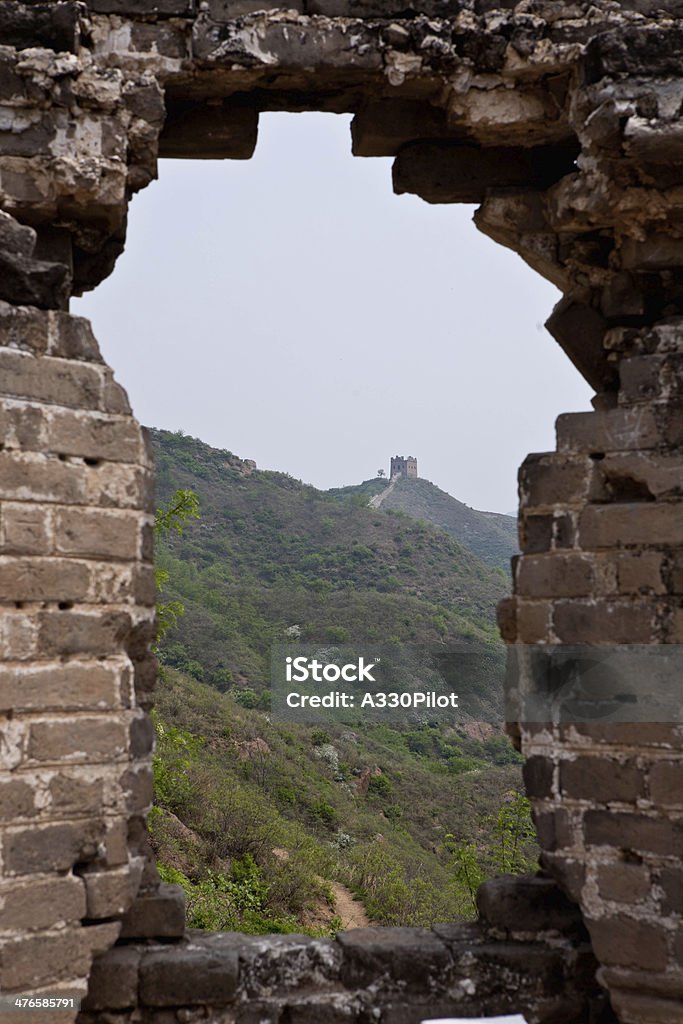 Grande Muraglia Cinese - Foto stock royalty-free di Ambientazione esterna